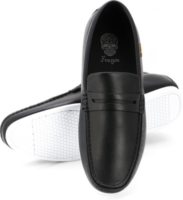 

Froskie Casual Smart Party Wear Loafers Loafers For Men(Black