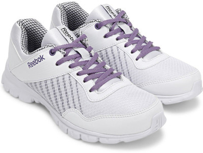 

REEBOK FINISH LITE Running Shoes For Women(Purple, White, White/smokey violet
