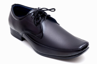 

Buenos Sk5 Simple Lace Up Shoes For Men(Black