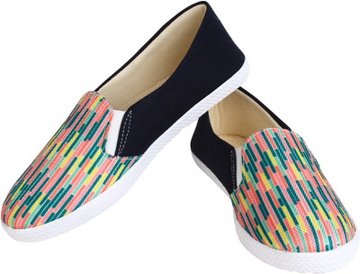 

Tryfeet Multicolor Casuals Loafers For Women(Navy, Tan, Multicolour