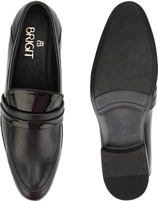 Brigit Party Shoes Black Slip On