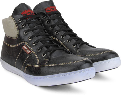 

Provogue PV7095 BEIGE-BLACK Sneaker For Men(Beige, Black