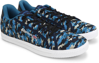 

REEBOK COURT Canvas Shoes For Men(Blue, Navy), Navy/blue/blue/white
