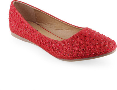 Shuz Touch Bellies For Women(Red