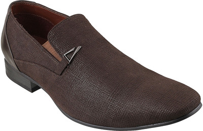 

Mochi J Fontini Party Wear Shoes For Men(Brown, 12;brown
