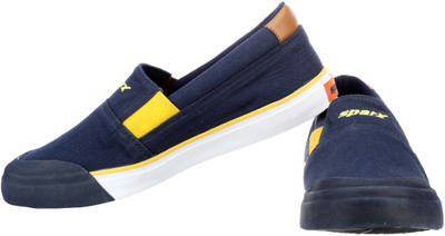 

Sparx Stylish Blue Canvas Shoes For Men(Blue