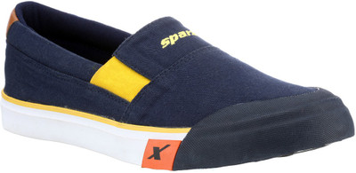

Sparx Stylish Blue Canvas Shoes For Men(Blue