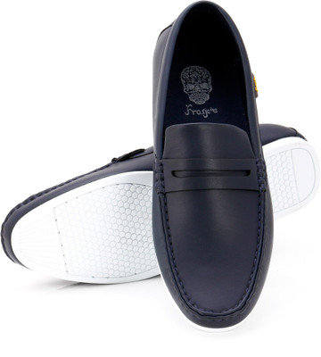

Froskie Casual Smart Party Wear Loafers Loafers For Men(Blue, Navy