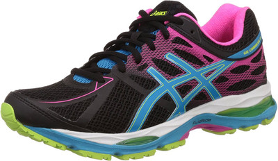 

Asics Gel-Cumulus 17 Women Running Shoes For Women(Black, Black::light blue::flash yellow