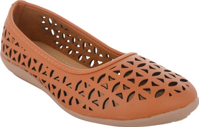

Exotique EL0056 Bellies For Women(Orange, Tan