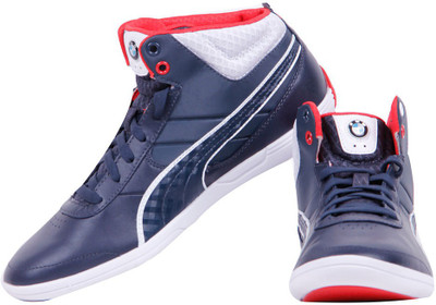 

Puma BMW MS MCH Mid Motorsport Shoes For Men(Navy), Bmw team blue