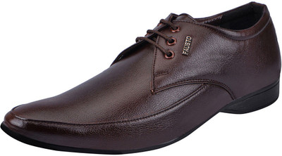 

FAUSTO Lace Up For Men(Brown