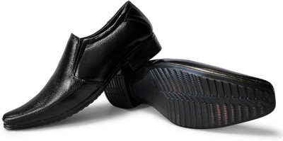 

Candle Geniune Leather Slip On For Men(Black