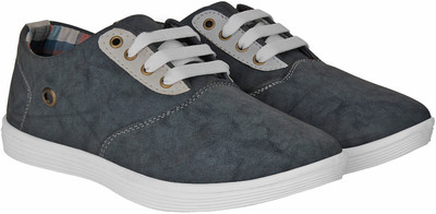 

AMG Canvas Casuals For Men(White, Blue, Wht::blu