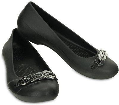 

Crocs Crocs Gianna Link Flat W Casuals For Women(Black