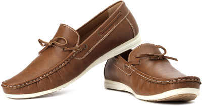 Vulcan Knight Boat Shoes For Men(Tan, Beige