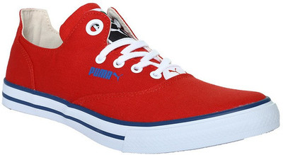 

Puma Limnos CAT 3 DP Casuals For Men(Red, High risk red-monaco blue-white