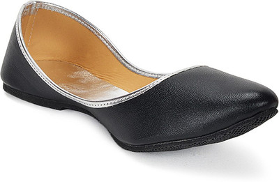 Paduki Ethnic Bellies For Women(Black)