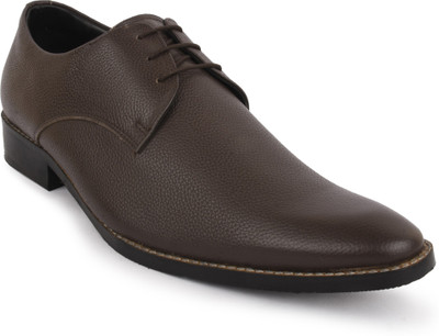 

Buckle Up Premium Formal Shoe Lace Up For Men(Brown