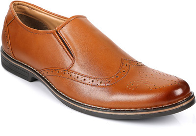 

Escaro Men's Formal Slip On For Men(Tan