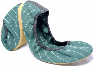 12% OFF on Canthari Lovey Dovey Bellies For Women(Green)