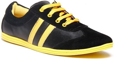 

Zapatoz Black & Yellow Sneakers For Men(Black, Yellow, Blackyellow