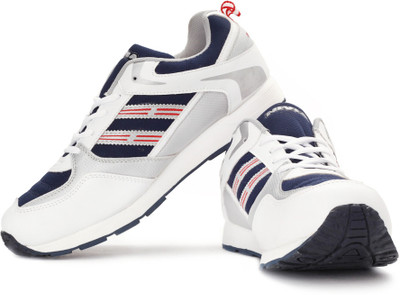 Nivia Street Runner Jogging Shoes For Men(Silver, Blue, White, Blue;white;silver