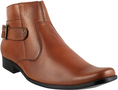 

Mochi Awesome Monk Strap Shoes For Men(Tan, 23;tan