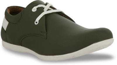 

Shoe Island Casual Casual Shoes For Men(Olive, Mhandi
