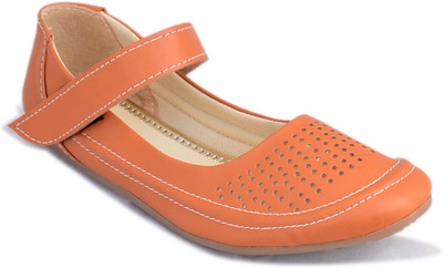 

Myra Cutwork Bellies For Women(Tan, Apricot