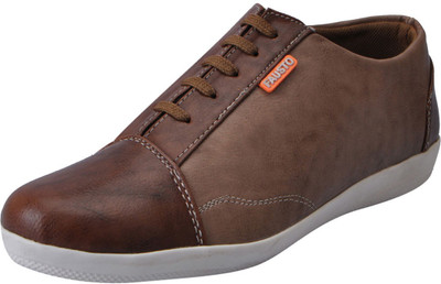

FAUSTO Trendy Sneakers For Men(Brown