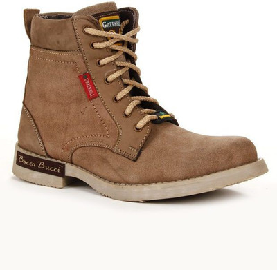 64 OFF on bacca bucci Boots For Men Beige on Flipkart