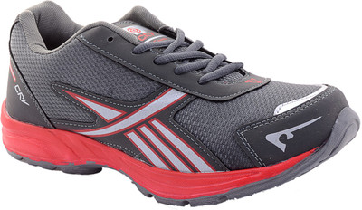 

Porcupine Laced Running Shoes For Men(Grey, Red