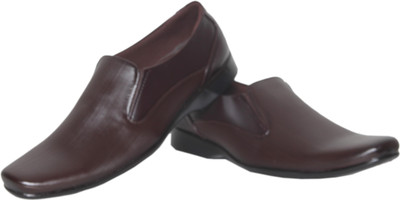 

Azzaro Black Silk Slip On For Men(Brown