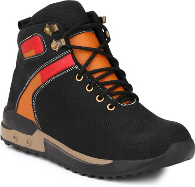 

Wave Walk Stylish Boots For Men(Black