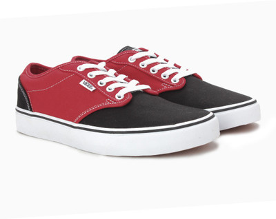 

Vans Men Sneakers For Men(Black, Red, (2 tone) red/black