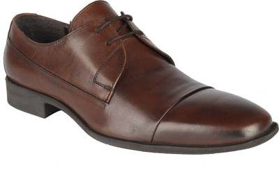Salt N Pepper 15-247 Parker Tan Brown Lace Up Shoes For Men(Brown)