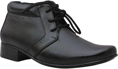 

Leona Genuine Leather Lace Up For Men(Black