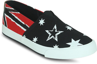 

Get Glamr Designer Canvas Shoes For Men(Black