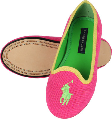 

POLO RALPH LAUREN Sneakers For Women(Pink, Ht pnk lim grn