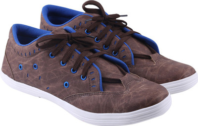 

Go India Store Canvas Shoes For Men(Brown