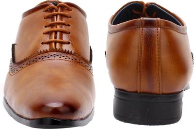 Smoky Wing Tip Party Formal Shoe Lace Up