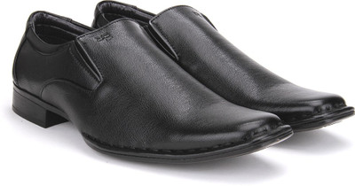 

Peter England PE Slip On Shoes For Men(Black