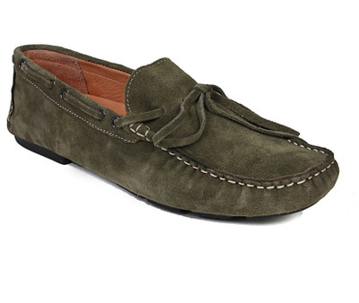 

Bruno Manetti Benedetto Boat Shoes For Men(Green), Akogreen