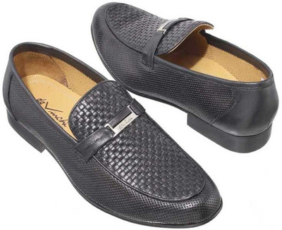 

Metro Da Vinchi Party Wear For Men(Black, 11;black
