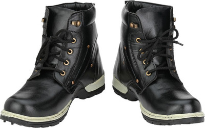 

Kingswalker Stylo Gun Boots For Men(Black, Camel