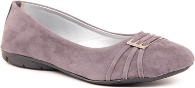 

Sindhi Footwear Ballerina Bellies For Women(Grey)