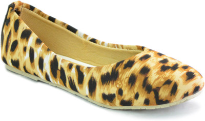

Myra Leopard Print Bellies For Women(Brown)