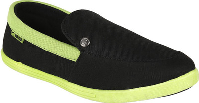 WSL Rocks Elegant Casuals Shoes For Men(Black, Green