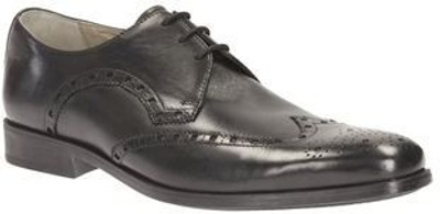 

Clarks Lace up For Men(Black, Black leathe